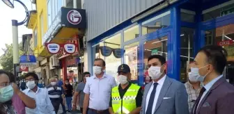 Osmancık'ta koronavirüs denetimi