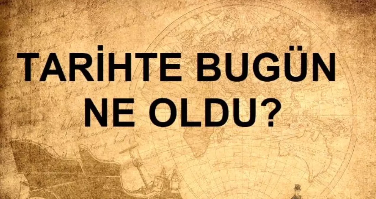 Tarihte bugün ne oldu? 4 Eylül tarihinde ne oldu, kim doğdu, kim öldü, hangi önemli olaylar oldu? İşte, 4 Eylül\'de yaşananlar!