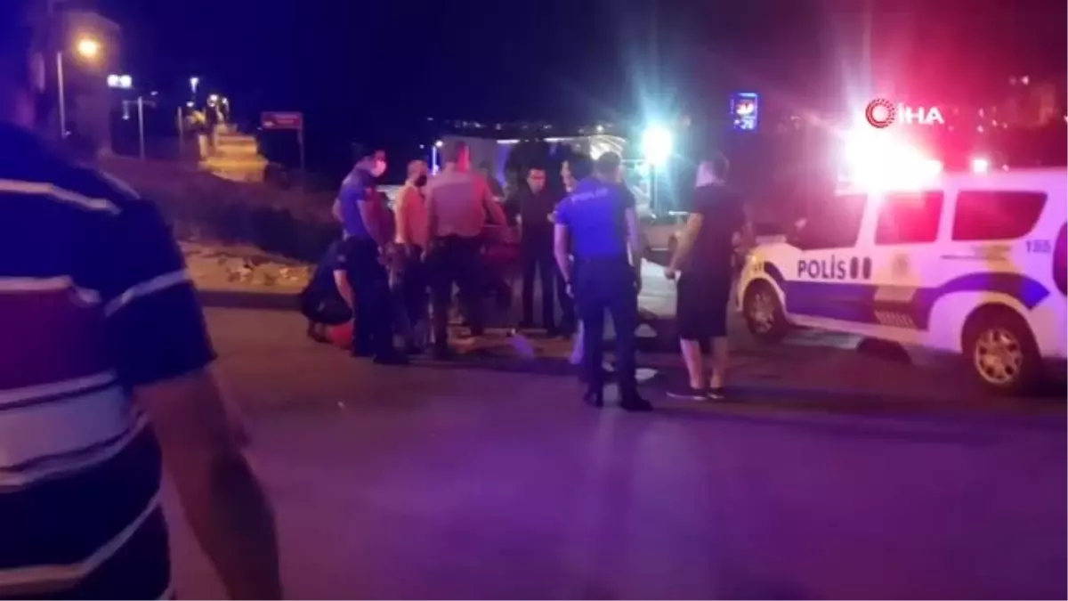 Bıçak çekip haraç kesmek istediği kişi tarafından ayağından vurulan şahıs yaralandı