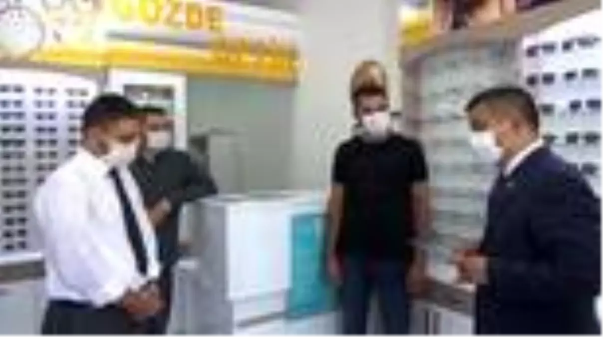 Son dakika haberleri | Erciş Kaymakamı Mehmetbeyoğlu, Kovid-19 denetimine katıldı