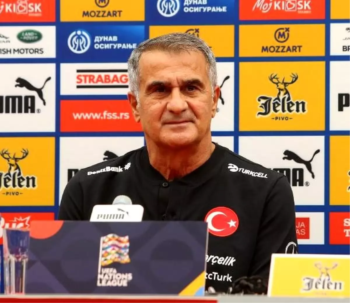 Şenol Güneş: Takımda büyük bir değişiklik yapacağımı söyleyebilirim