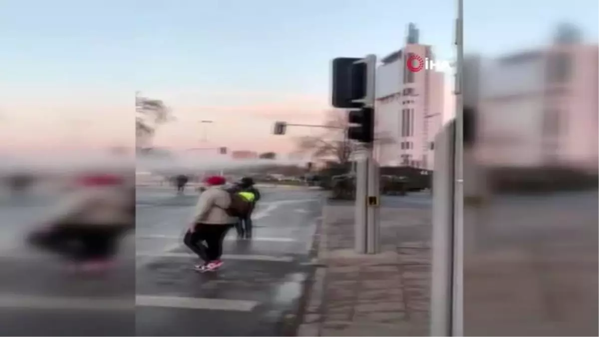 Şili\'de protesto gösterisinde 20 kişi gözaltına alındı