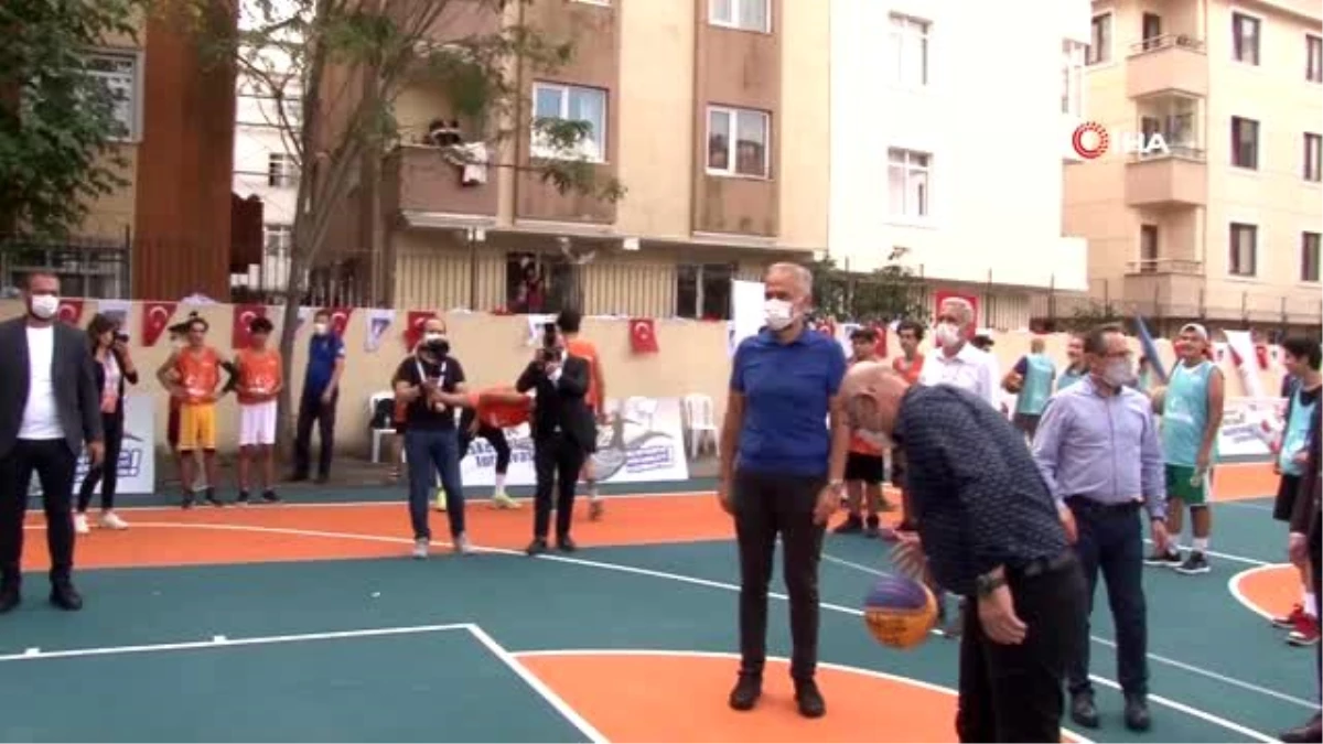 Basketbol heyecanı Çekmeköy\'ün sokaklarına taşındı