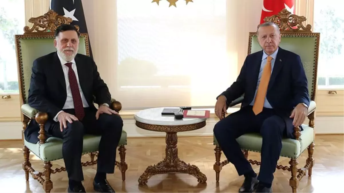 Cumhurbaşkanı Erdoğan ile Libya Başbakanı Serrac görüşmesinde Libya ve bölgesel gelişmeler ele alındı