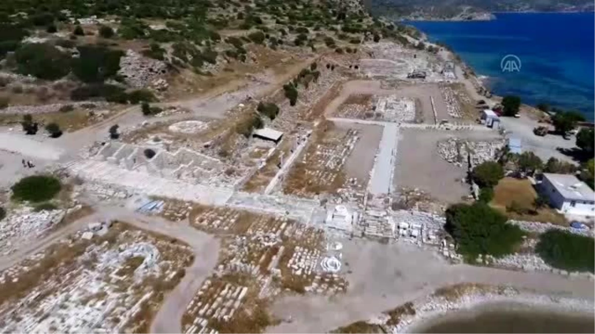 Ege ve Akdeniz\'i birleştiren antik kent: Knidos