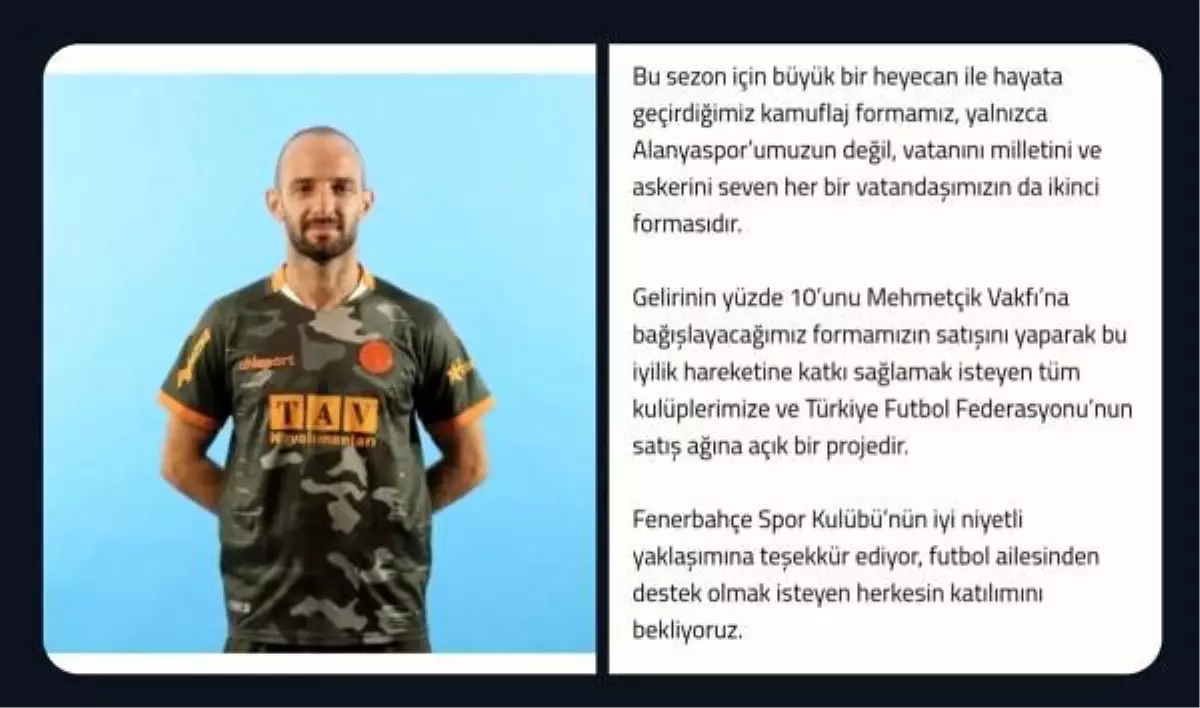 Aytemiz Alanyaspor\'dan Fenerbahçe\'ye teşekkür