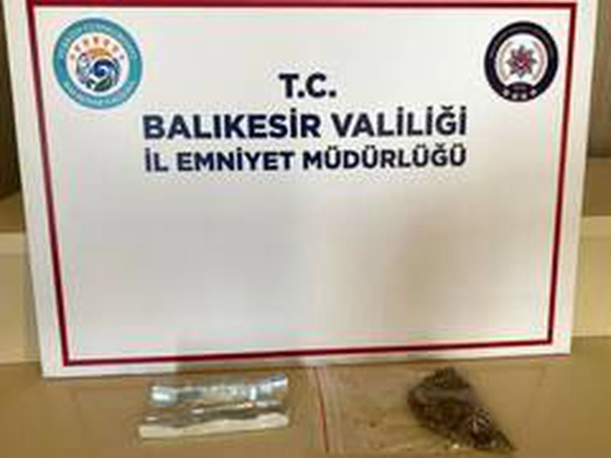 Balıkesir\'de polisten uyuşturucu operasyonu