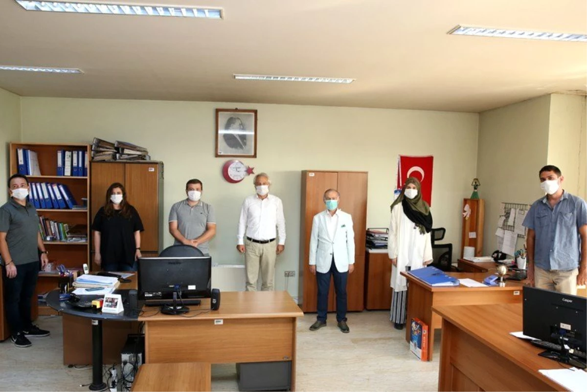 Başkan Aydıner\'den belediye personeline maske denetimi