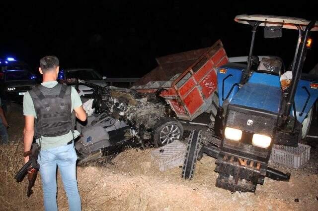 The first images come from the traffic accident in which 6 people lost their lives in Mardin