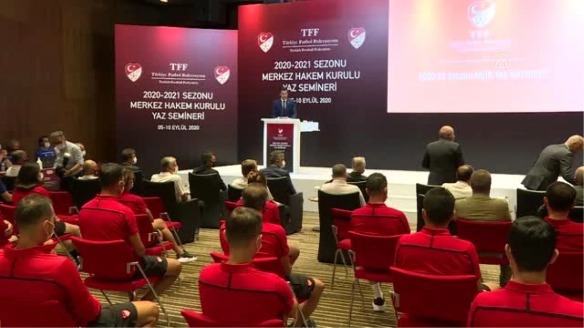 MHK Yaz Semineri - TFF Başkanı Özdemir (1)