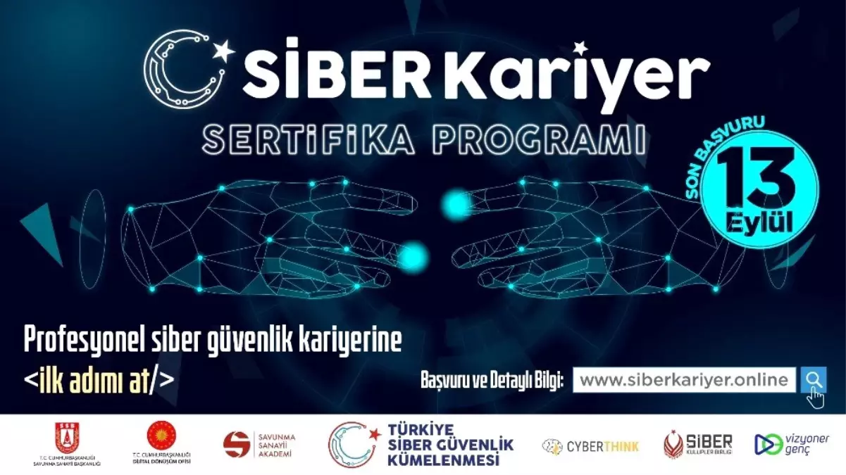 Siber Kariyer Sertifika Programı başlıyor