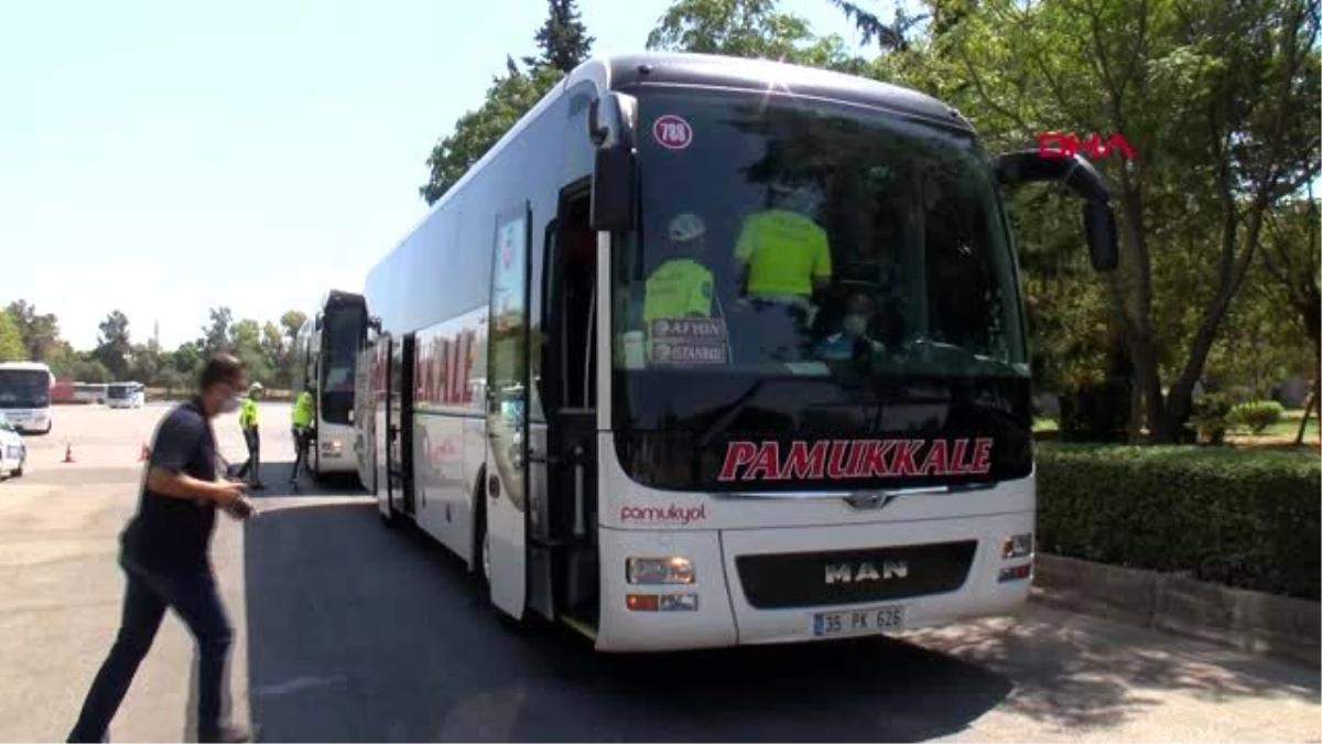 Son dakika haber | Antalya\'da otobüs ve taksilere korona denetimi