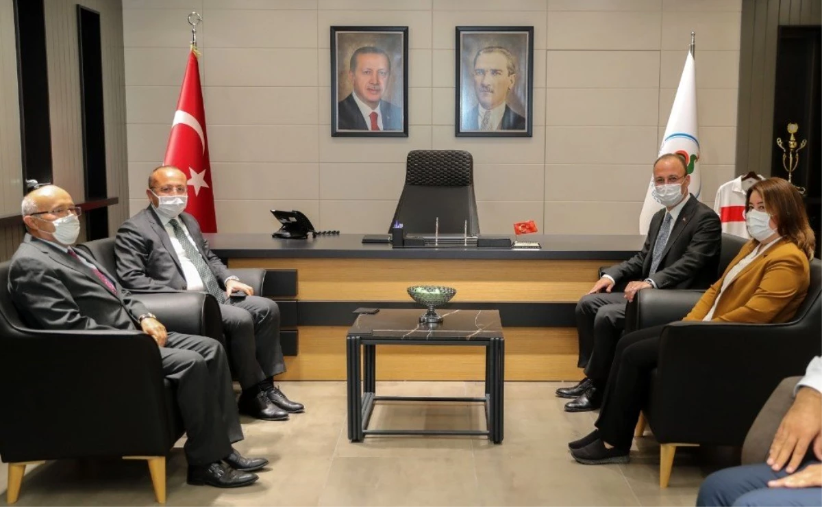 Başkan Örki, Vali Atik\'i ağırladı