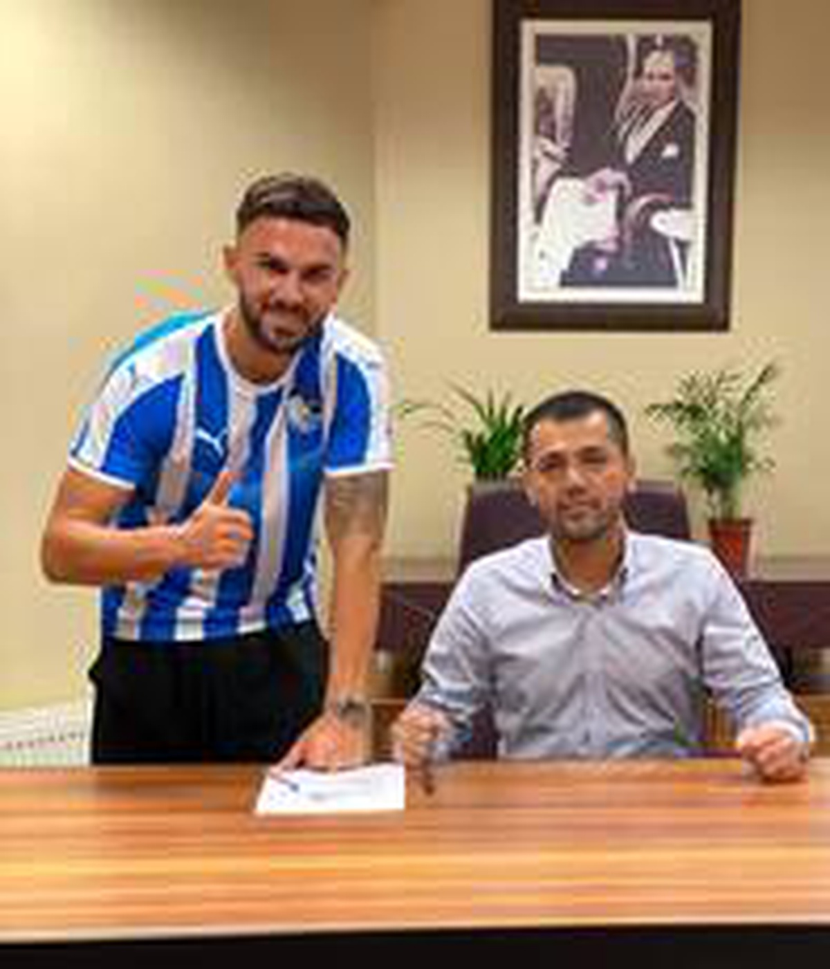BB Erzurumspor Armando Sadiku ile 2 yıllık sözleşme imzaladı