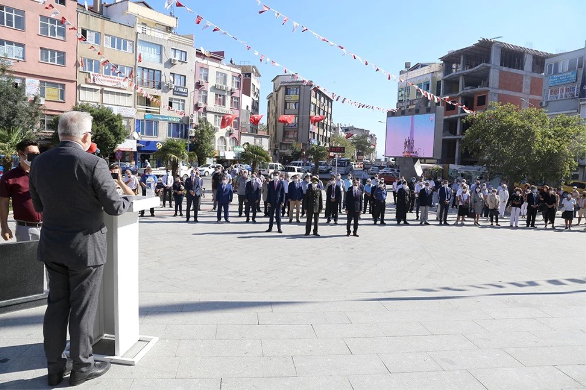 Burhaniye\'nin düşman işgalinden kurtuluşunun 98. Yılı kutlandnı