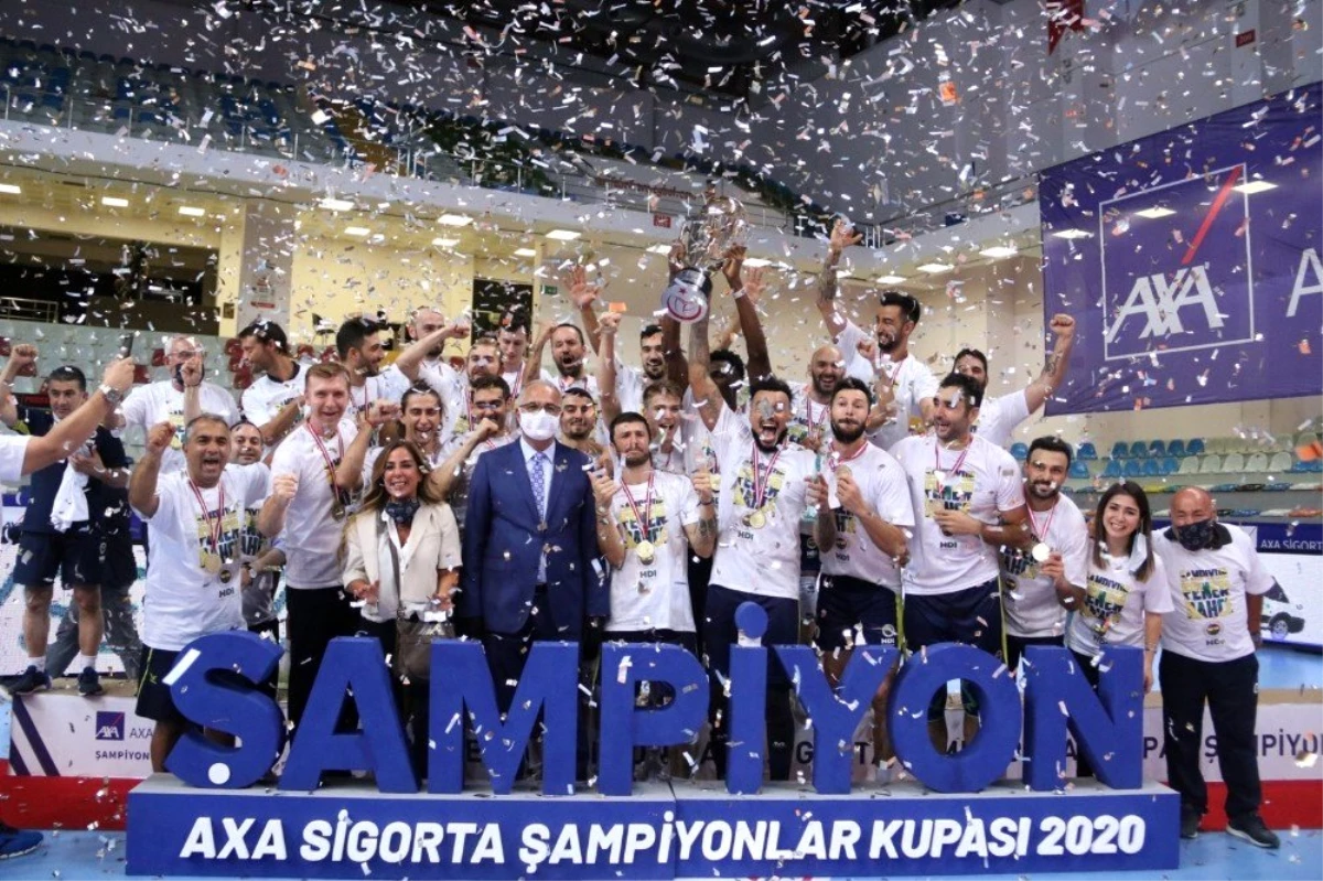 Fenerbahçe HDI Sigorta şampiyonlar kupasının sahibi oldu