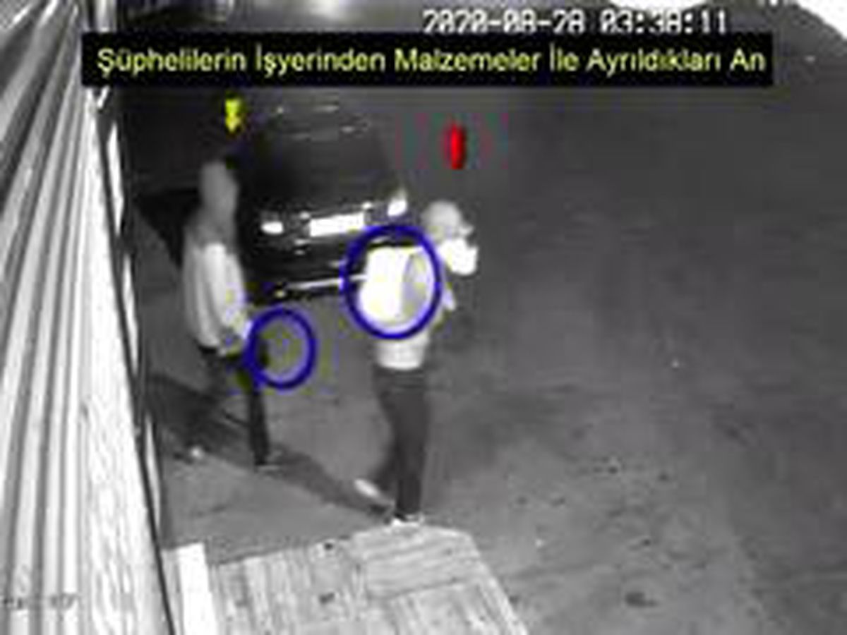 Son dakika haberi! İş yerinden hırsızlık anı kamerada