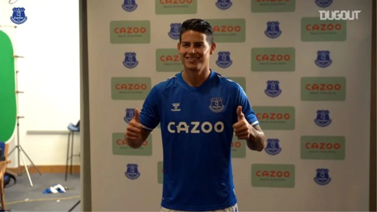 Everton, James Rodriguez\'i Kadrosuna Kattı