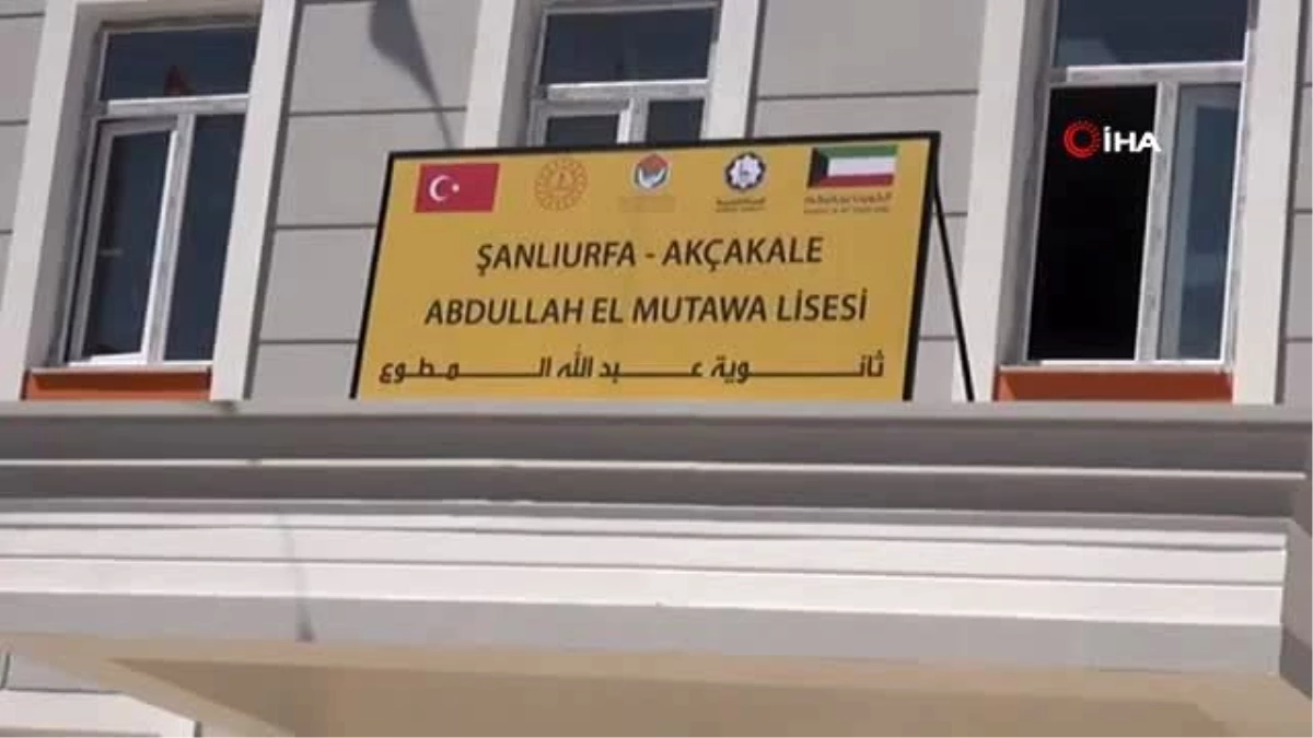 Kuveytli hayırseverlerden Suriye sınırına okul