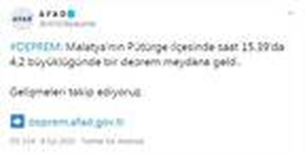 Malatya\'da 4.6 büyüklüğünde deprem (3)