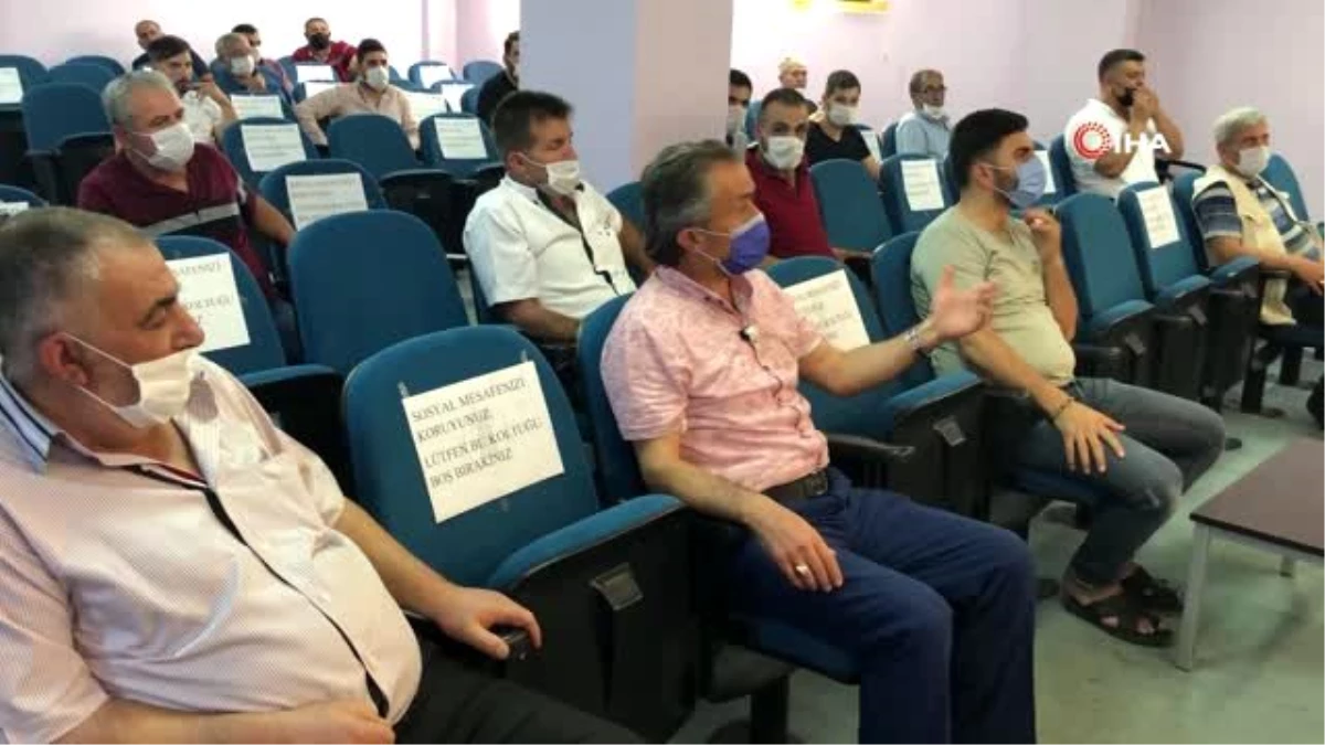 Pozitif vakaların arttığı Erzincan\'da karton bardak, cam bardak istişaresi