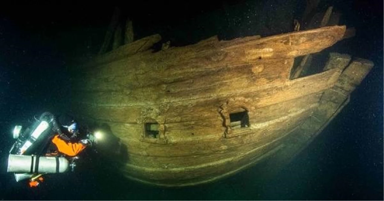 Baltık Denizi derinliklerinde 400 yıllık gemi keşfedildi