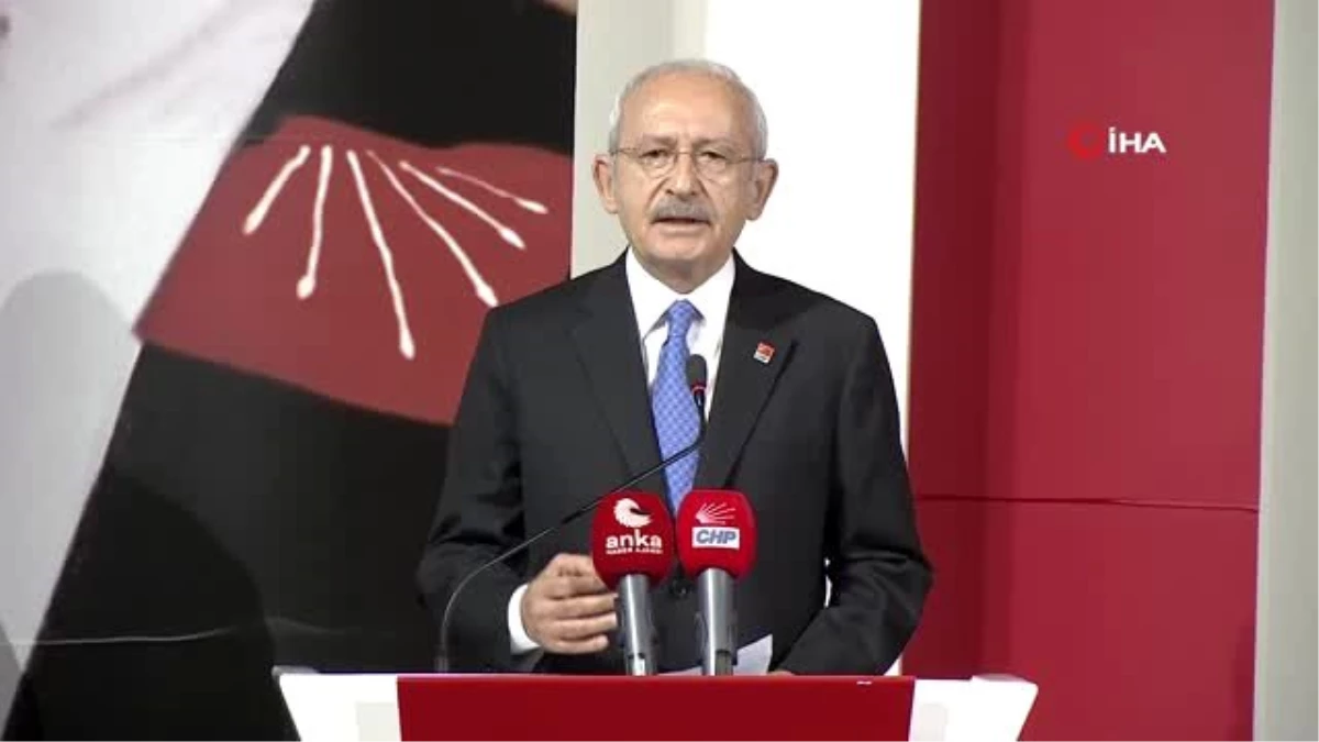 CHP Genel Başkanı Kemal Kılıçdaroğlu: "Her kafadan bir ses çıkıyor, Bilim Kurulunun bir sözcüsü...