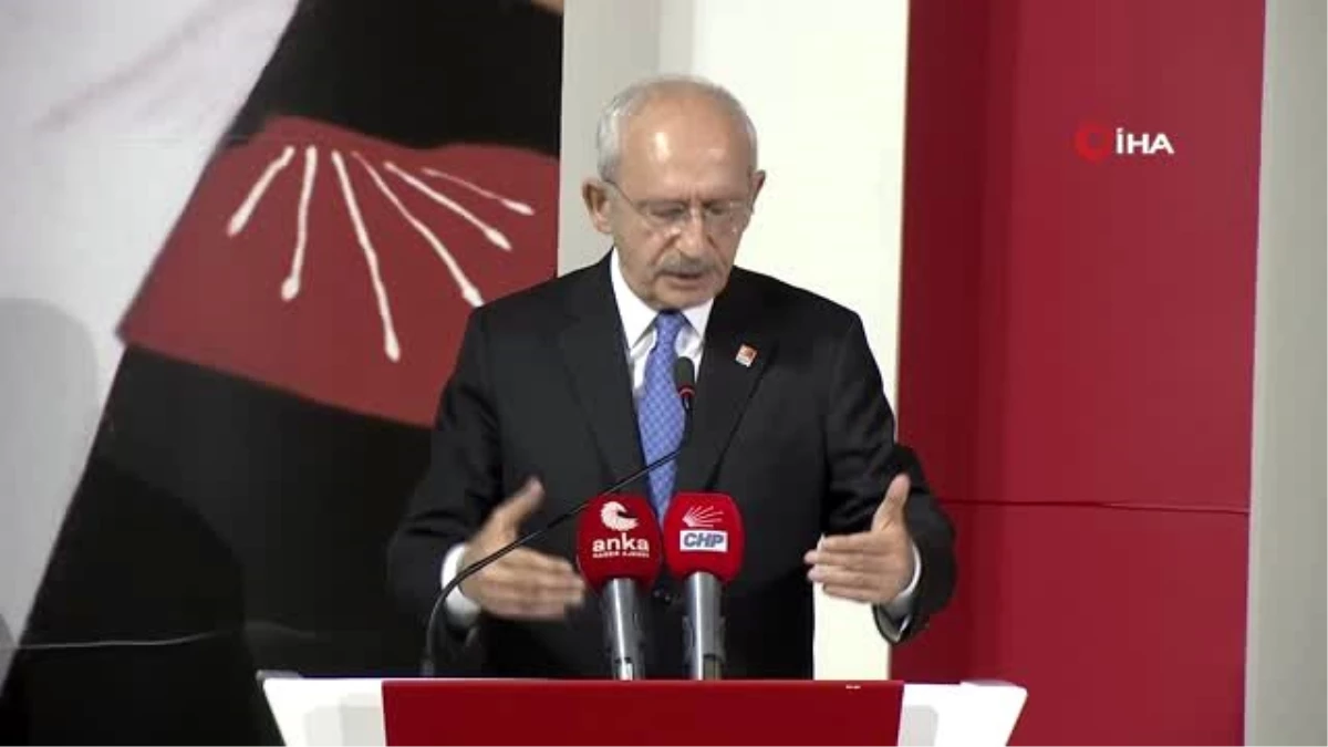 CHP Genel Başkanı Kemal Kılıçdaroğlu: "Her kafadan bir ses çıkıyor, Bilim Kurulunun bir sözcüsü...