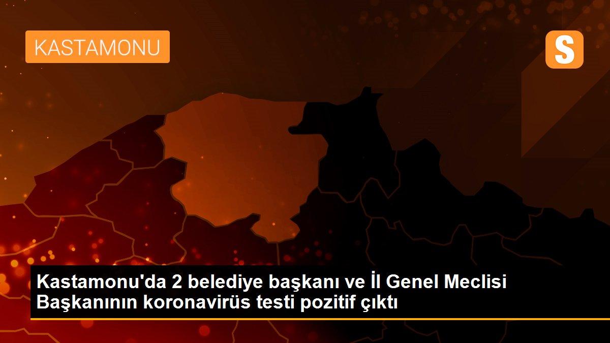 Kastamonu\'da 2 belediye başkanı ve İl Genel Meclisi Başkanının koronavirüs testi pozitif çıktı