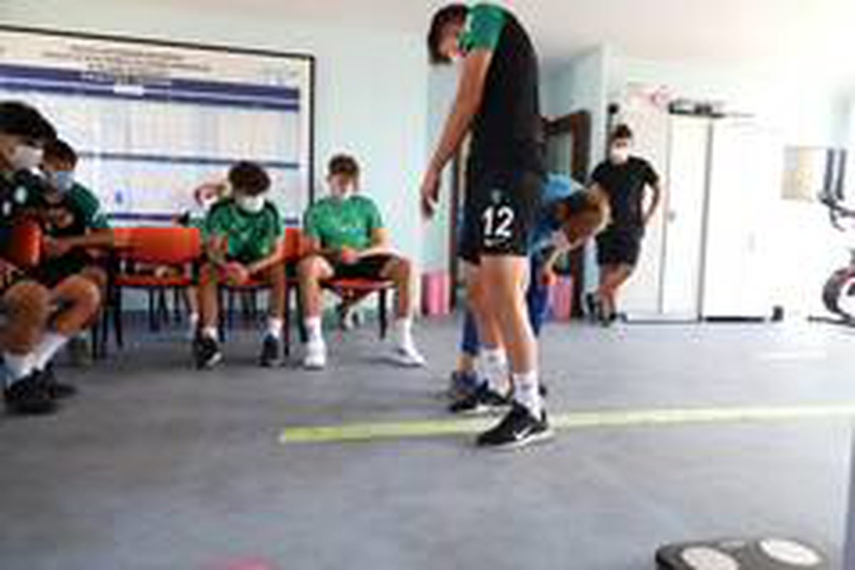Kocaelispor U19 performans ölçümleri SPORTAM\'da