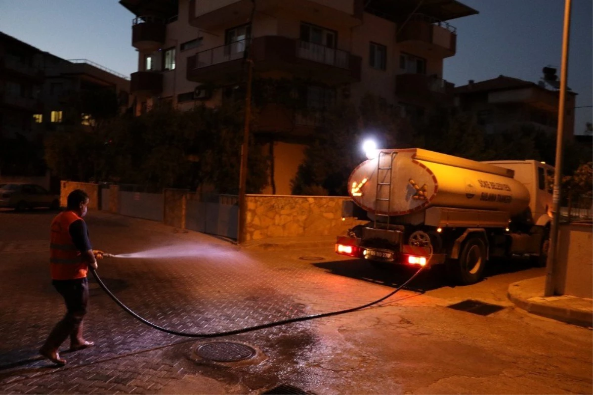 Söke Belediyesi tedbiri elden bırakmıyor