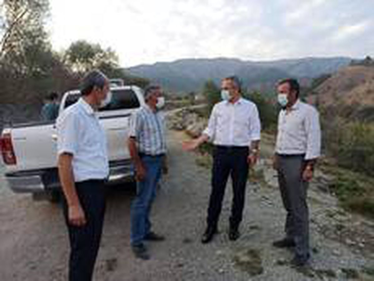 Tosya\'da yol çalışmaları devam ediyor