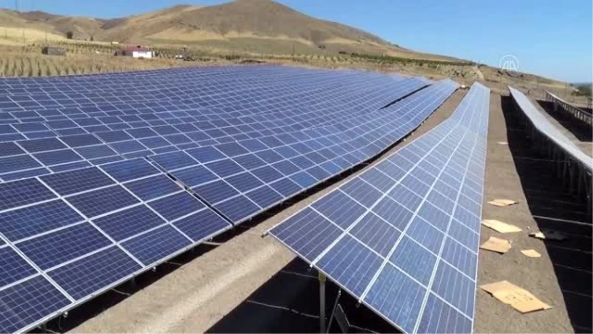 3 bin 500 panellik güneş enerji sistemi santrali kuruldu