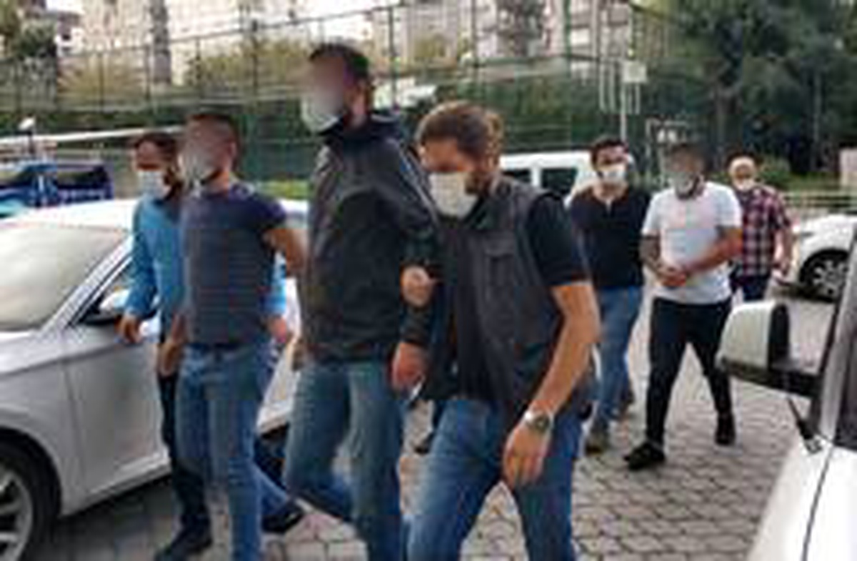 5 ayrı olaydan gözaltına alınan 3 kişi adliyeye sevk edildi