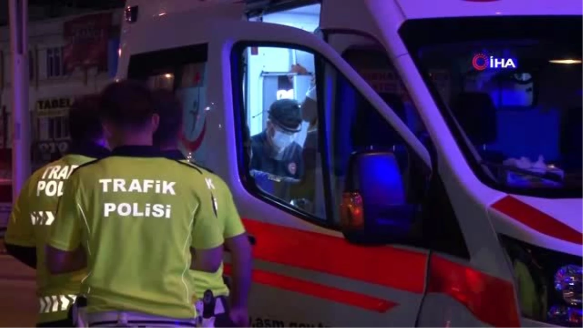 Son dakika haberleri! Ankara\'da polis otomobilin önüne çıkan araç kazaya sebep oldu: 2 polis yaralı