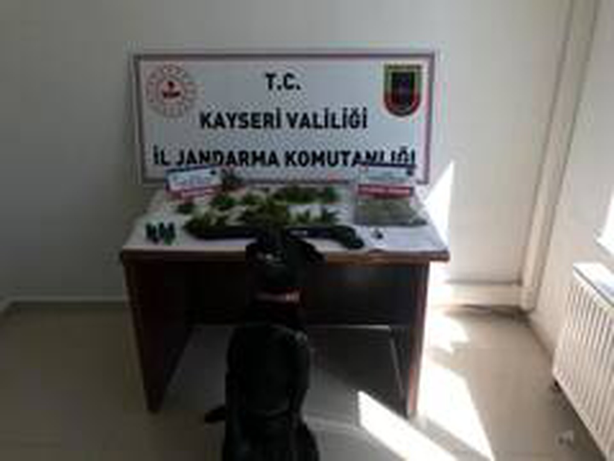 Kayseri\'de 100 gram kubar esrar ele geçirildi