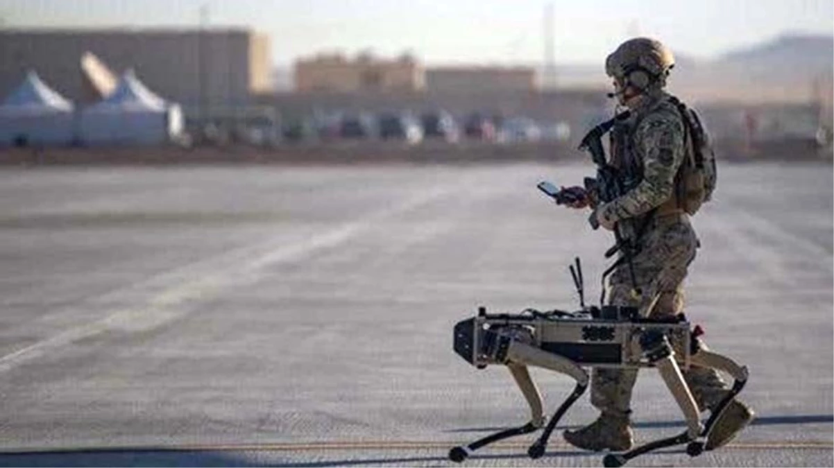 Robot köpekler ABD ordusunun tatbikatına katıldı