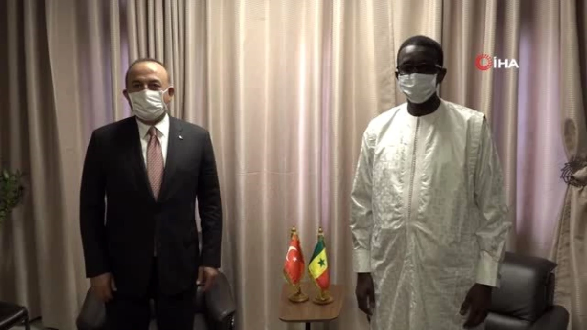 Son dakika haber | - Bakan Çavuşoğlu, Senegal Dışişleri Bakanı Amadou Ba ile görüştü