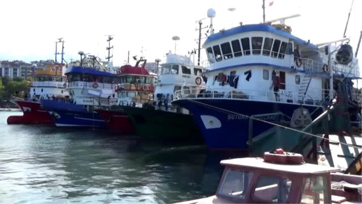Batı Karadeniz\'de balıkçılar poyraz nedeniyle limana demirledi - DÜZCE