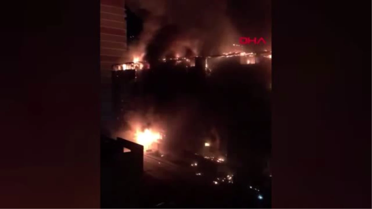 Rusya\'da apartman bloğunda yangın 88 daire hasar gördü