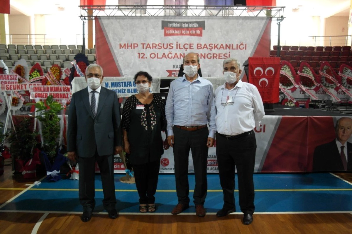 Tarsus MHP\'de Mehmet Çelik başkan oldu