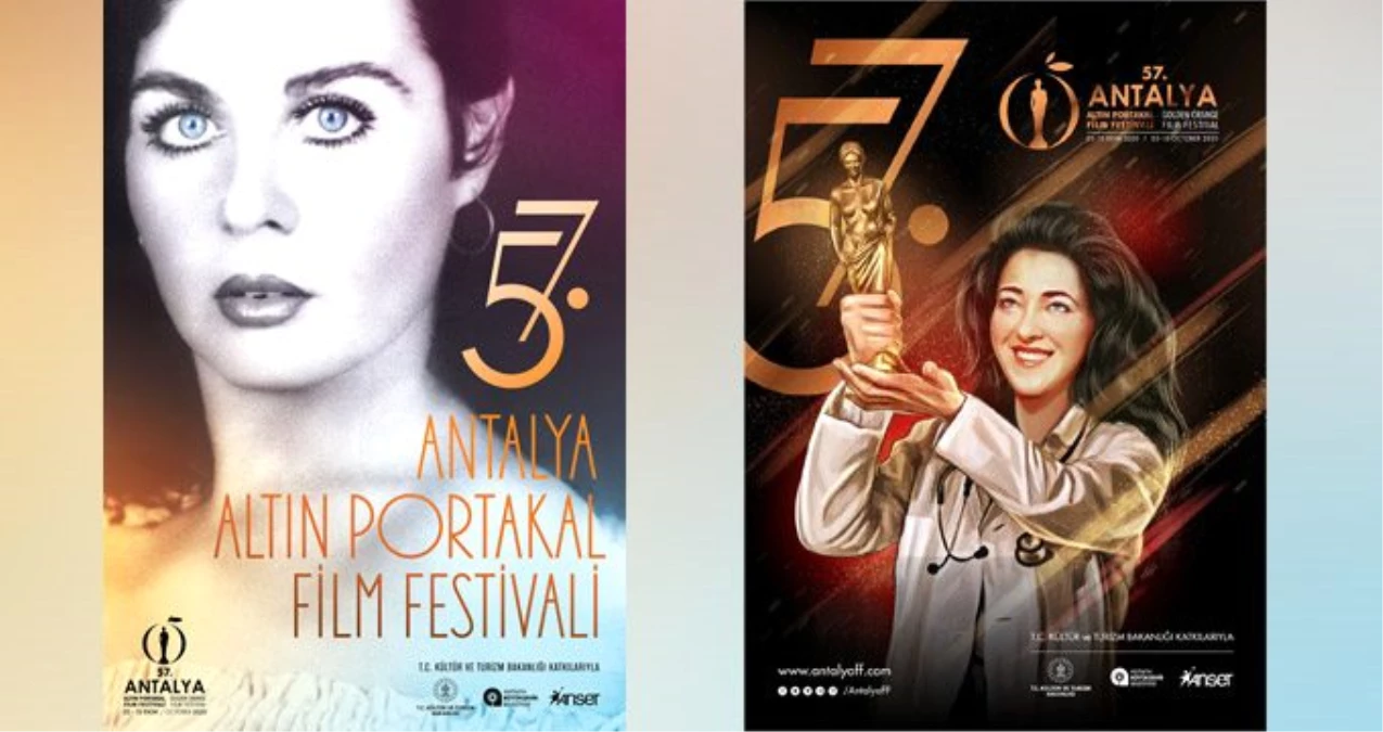 57. Antalya Altın Portakal Film Festivali iki afişle izleyici karşısına çıkacak!