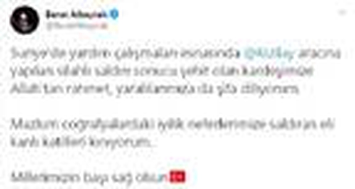 Son Dakika | Bakan Albayrak\'tan Kızılay ekibine yapılan saldırıya kınama