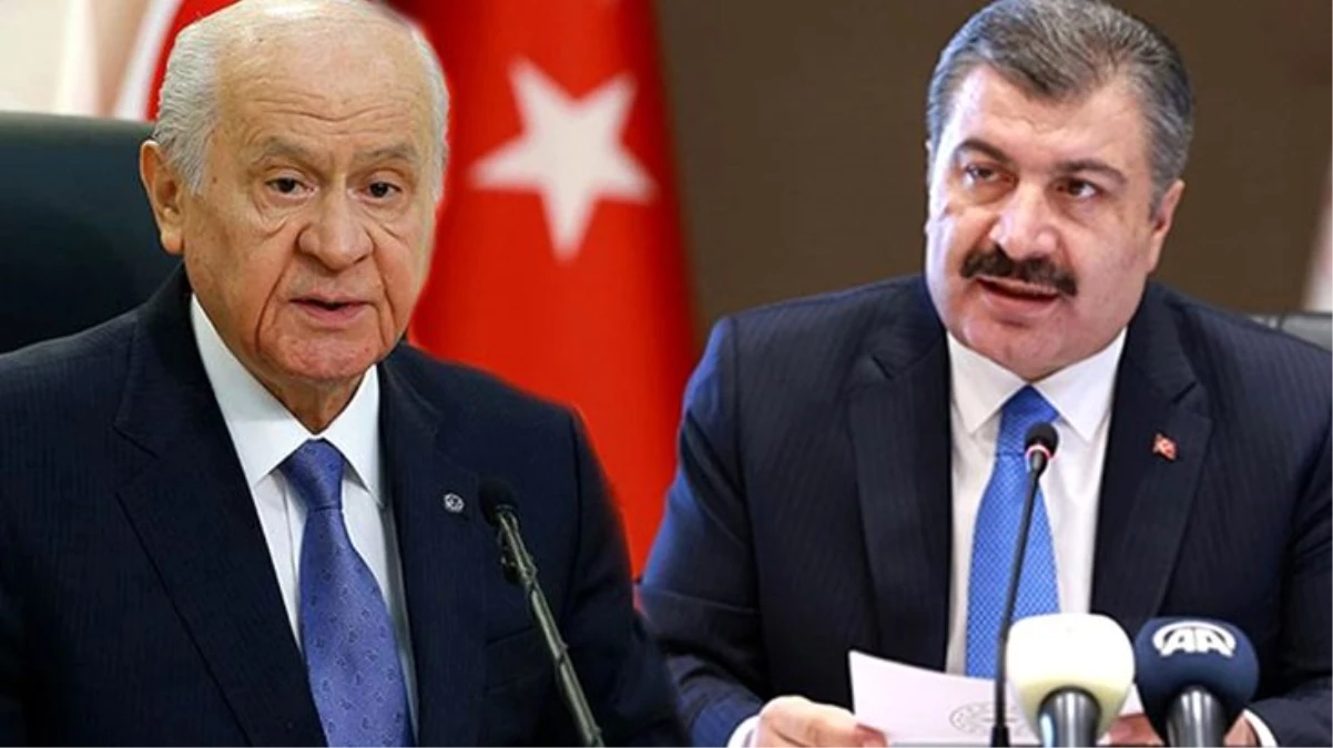 Bakan Koca, MHP lideri Bahçeli'ye kendisine verdiği destekten dolayı teşekkür etti