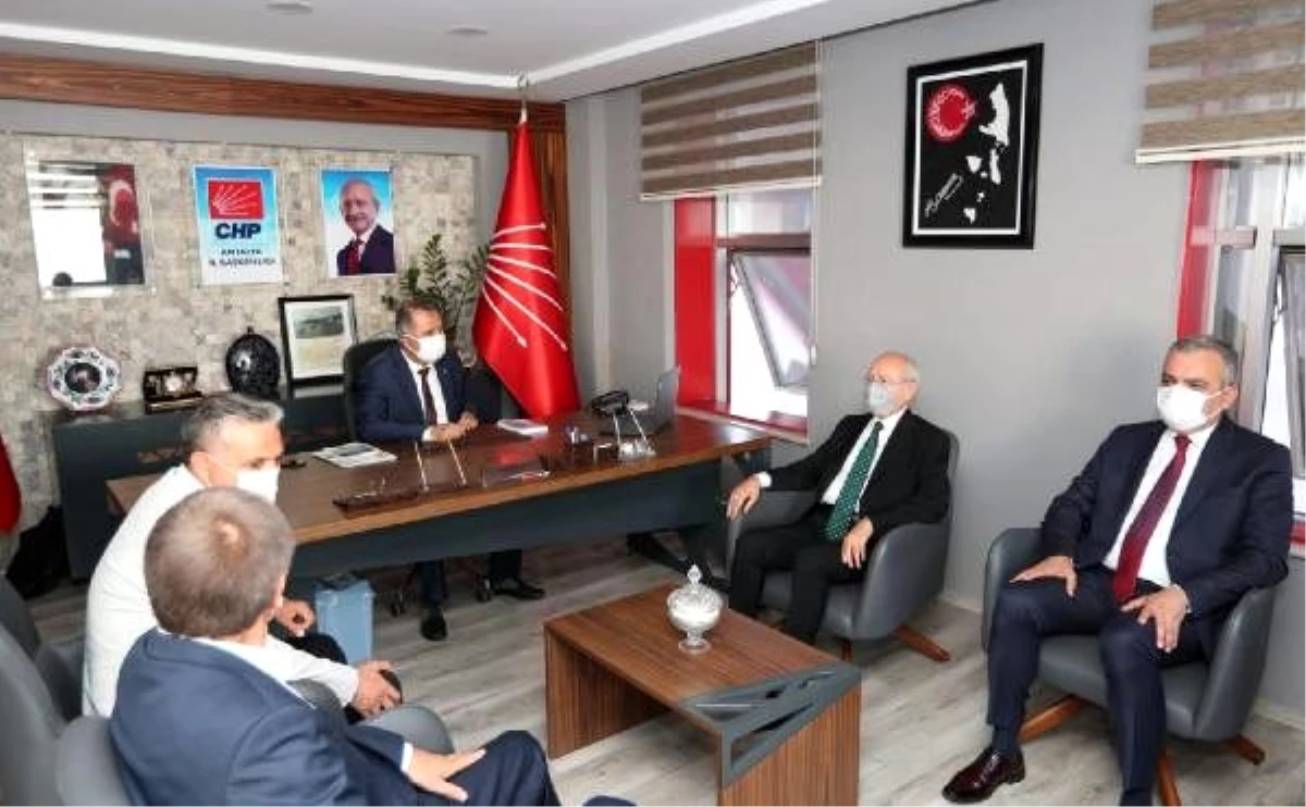 Kılıçdaroğlu\'dan Başkan Böcek\'e ziyaret