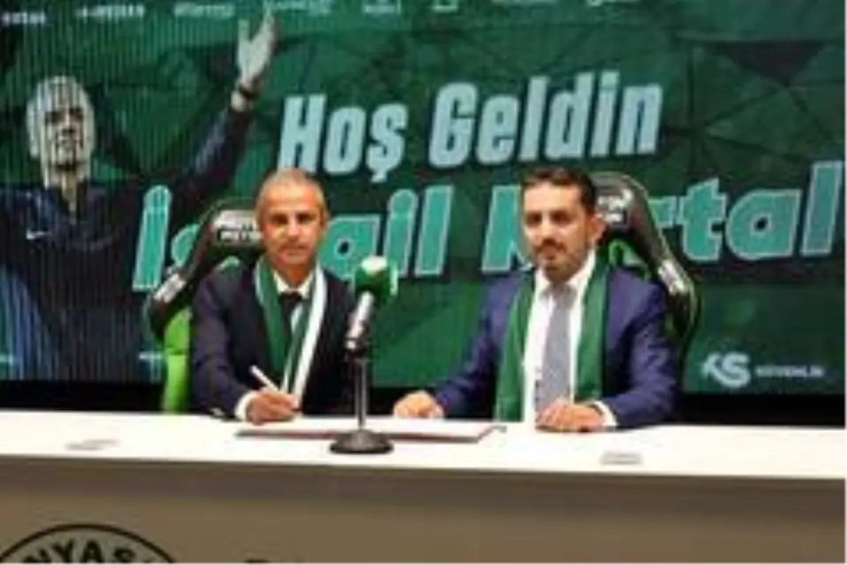 Konyaspor, İsmail Kartal ile sözleşme imzaladı