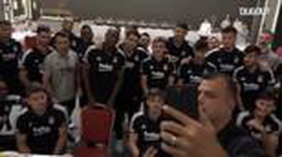 Sergen Yalçın, Trabzonspor Maçı Öncesi Oyuncuları İle Konuştu