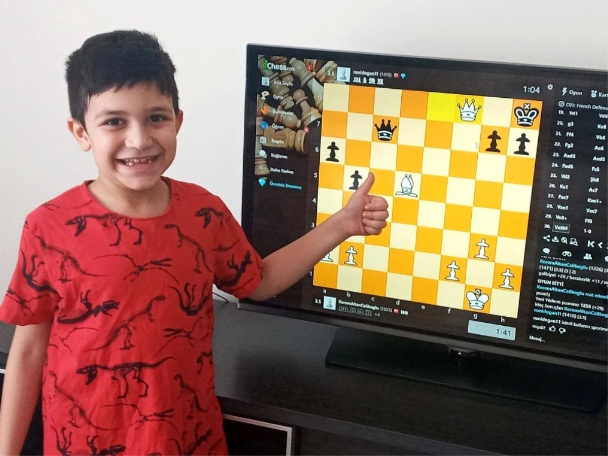 Son dakika haberleri... 30 Ağustos Zafer Bayramı Online Satranç Turnuvası\'nın kazananları belli oldu