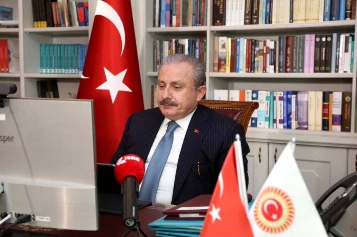 TBMM Başkanı Şentop, Türkmenistan Meclis Başkanı ile görüştü