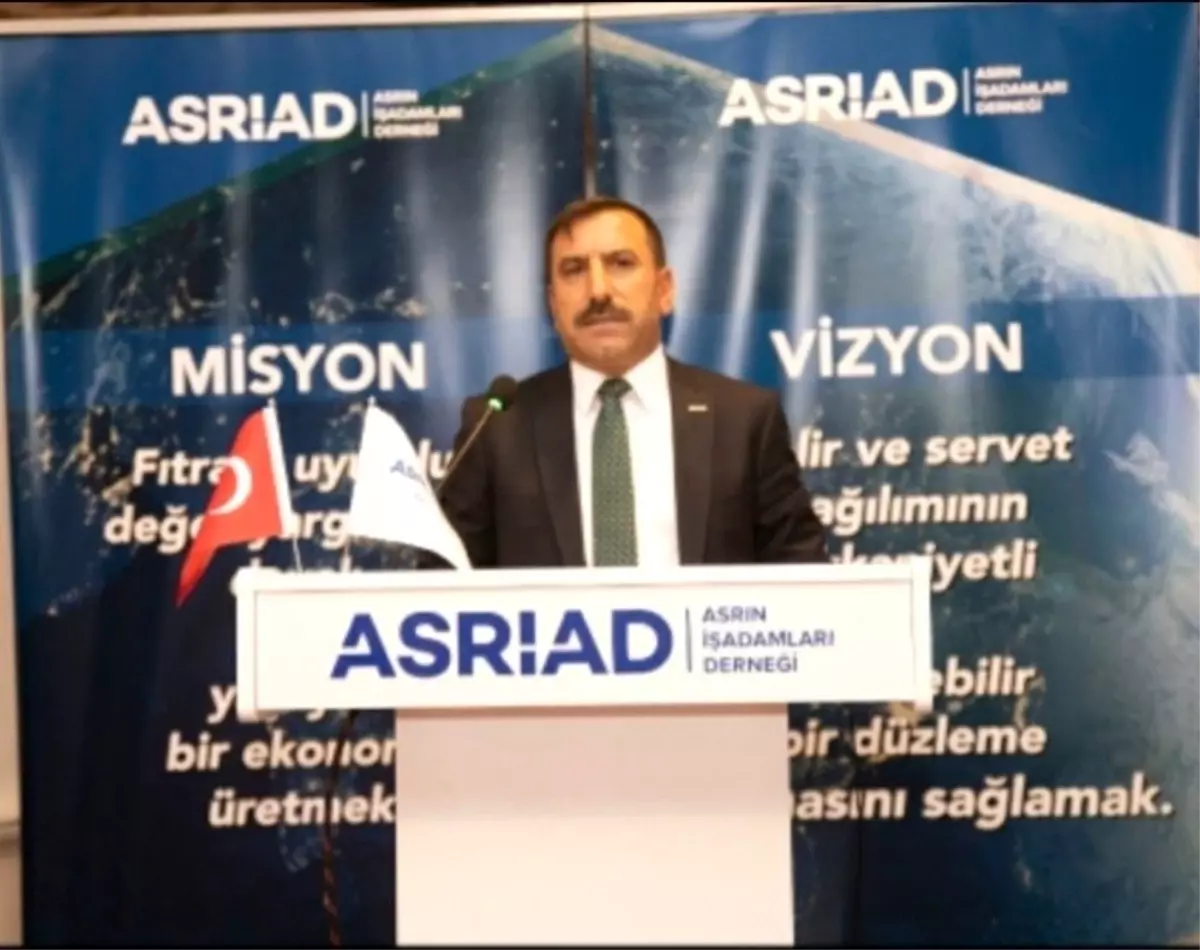 ASRİAD Başkanı Özal\'den Ahilik Haftası mesajı